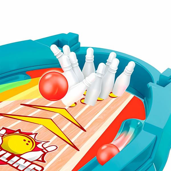 Imagem de Tabuleiro Boliche Bowling Mini Tabuleiro Brinquedo Infantil - Zippy Toys