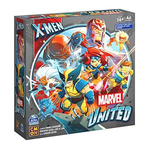 Imagem de Tabuleiro X-Men Marvel United - Cartas e Figuras Herói & Vilão - Diversão em Grupo