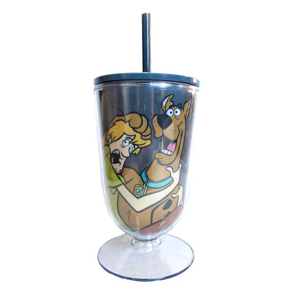 Imagem de Taça com Canudo Scooby Doo e Salsicha - 600ml