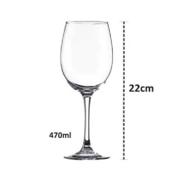 Imagem de Taça Cristal Puro Cabernet 470ml Vinho Água Chef Sommelier