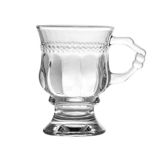 Imagem de Taça de Cappuccino de Vidro Diamante 142ml - Lyor