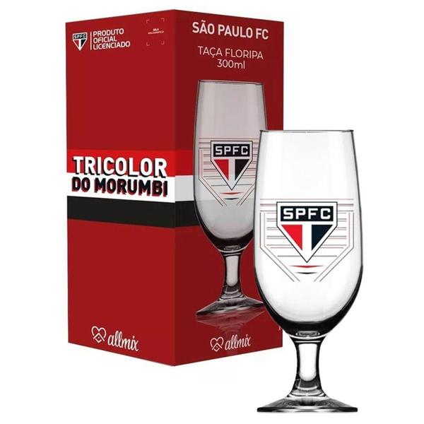 Imagem de Taça de Cerveja Floripa do São Paulo 300 ml em Caixa Personalizada - Allmix