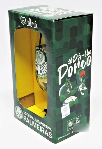 Imagem de Taça de Cerveja Palmeiras Luva 300 ml - Allmix