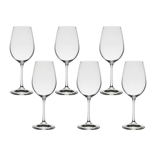 Imagem de Taça De Cristal Bohemia Para Vinho 350 Ml Helena 6 Peças