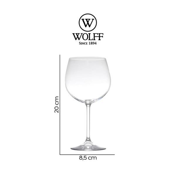 Taça de Cristal Ecológico p/Gin Gastro Bohemia 570ml - Wolff Imagem de Taça de Cristal Ecológico p/Gin Gastro Bohemia 570ml