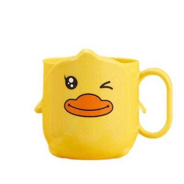 Imagem de Taça de escova de dentes infantil pato amarelo, simples