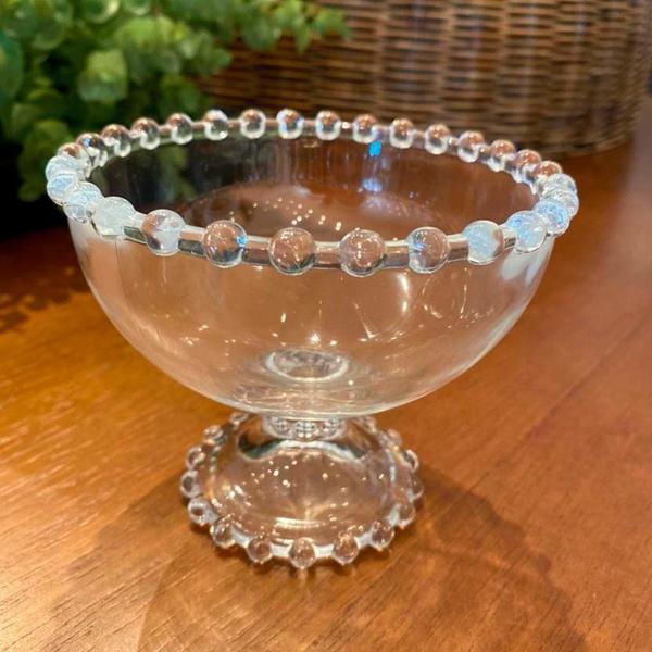 Taça de Sobremesa Cristal Pearl Bolinha Wolff 200ml Imagem de Taça de Sobremesa Cristal Pearl Bolinha Wolff 200ml