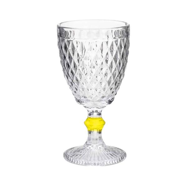 Imagem de Taça De Vidro Água Suco Bico Abacaxi Diamond 300ml 1 Uni