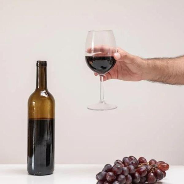 Imagem de Taça de Vinho para Degustação Agua 365ml Luxo - 12 Unidades