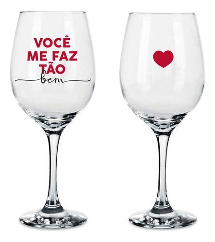 Imagem de Taca De Vinho Presente Dia Dos Namorados Brasfoot Amo Você