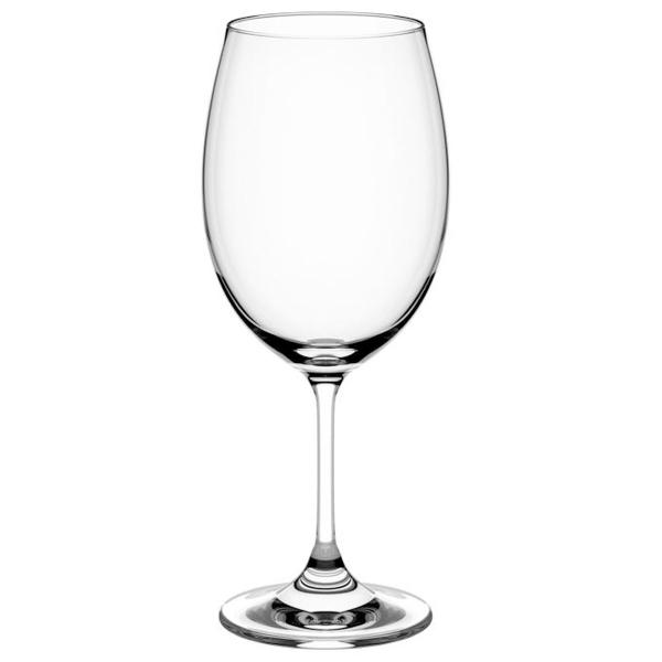 Imagem de Taça de Vinho Tinto 450ml Cristal Titânio Transparente Sense Haus