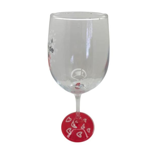 Imagem de Taça Frase Amor Namorados Casal Personalizada Vinho 490ml