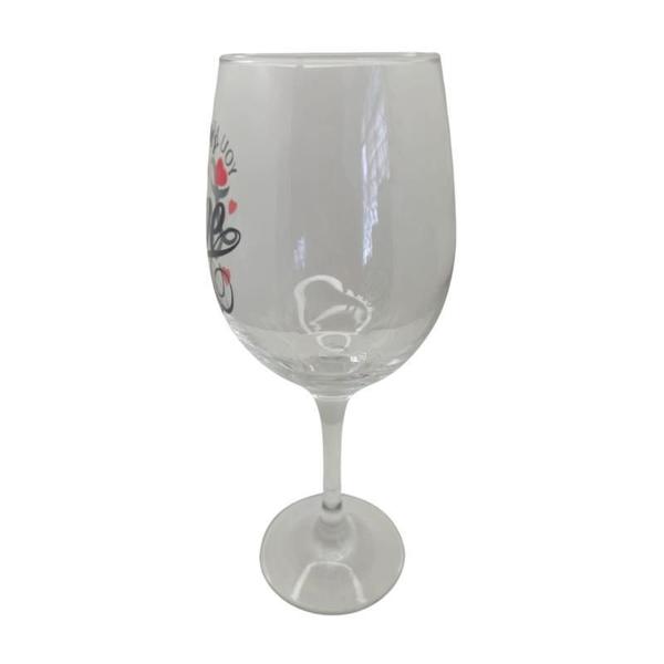 Imagem de Taça Frase Love Namorados Casal Personalizada Vinho 490Ml