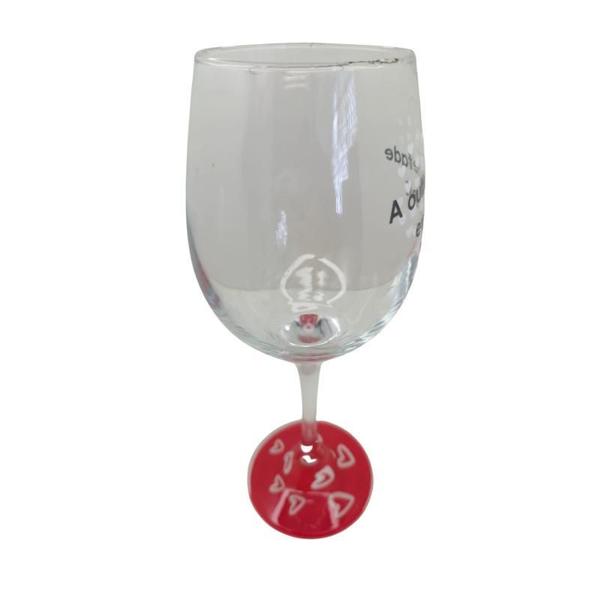 Imagem de Taça Frase Namorados Amor Casal Personalizada Vinho 490Ml