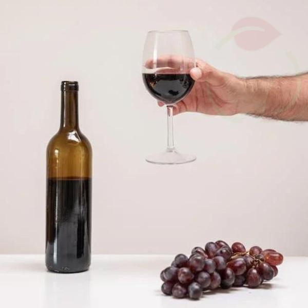 Taça Luxo 365ML Cristal Vinho Água Suco Drinks - 4Unid - CRISTAR Imagem de Taça Luxo 365ML Cristal Vinho Água Suco Drinks - 4Unid