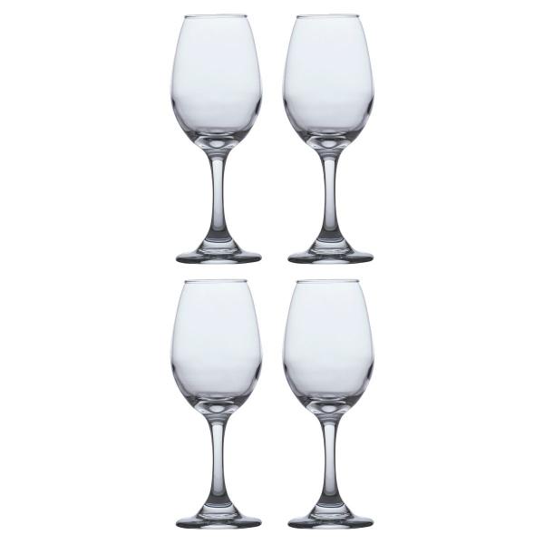 Taça Luxo 365ML Cristal Vinho Água Suco Drinks - 4Unid - CRISTAR Imagem de Taça Luxo 365ML Cristal Vinho Água Suco Drinks - 4Unid