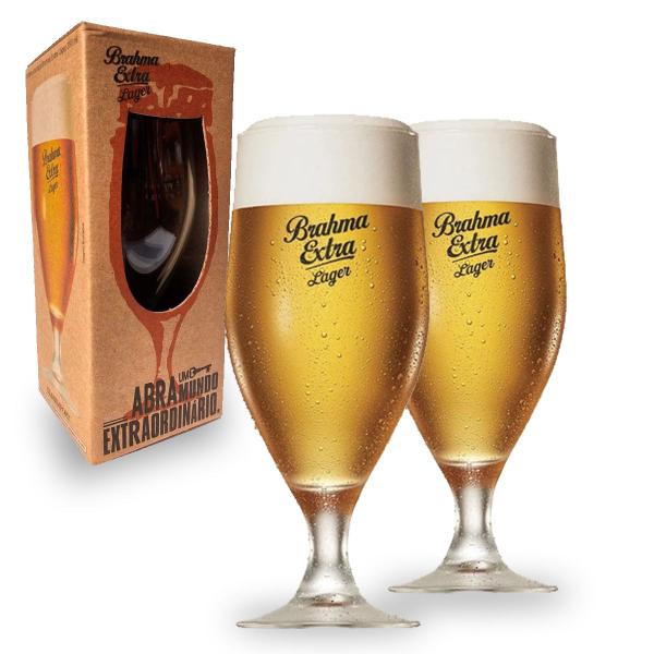 Imagem de Taça P Cerveja E Chopp Brahma Extra - 380ml - Ambev Oficial