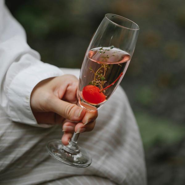 Imagem de Taça para Casamento Ano Novo Espumante Champagne 24Un