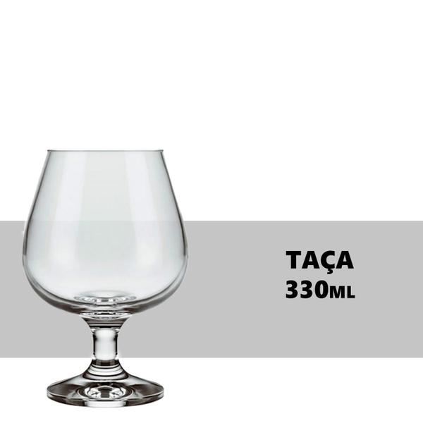 Imagem de Taça para Conhaque Snifter 330ml 6 Unidades