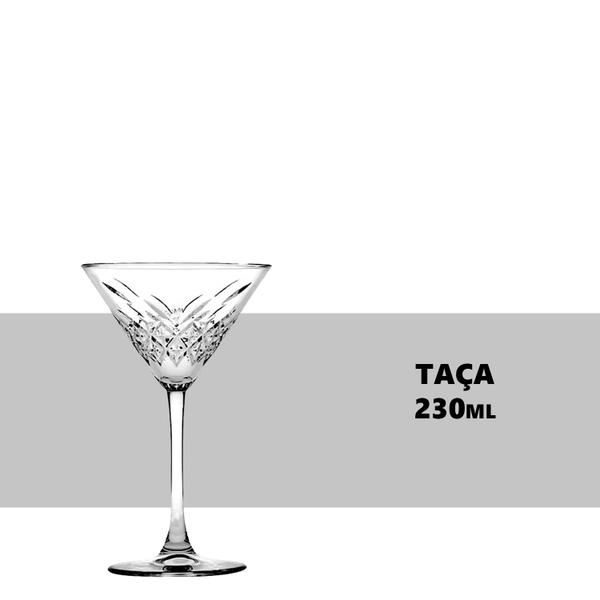 Imagem de Taça para Coquetel Dry Martini Timeless 230ml 8 unidades