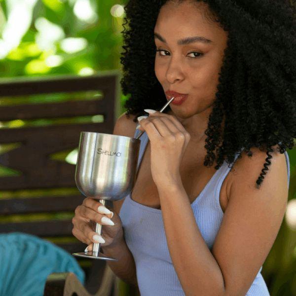 Taça Térmica a Vácuo para Gin - 530ML - Shellmo Imagem de Taça Térmica a Vácuo para Gin - 530ML