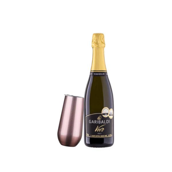 Imagem de Taça Termica Copo Para Espumante Champagne Drink 150ml Mantem Temperatura 12 Horas Premium