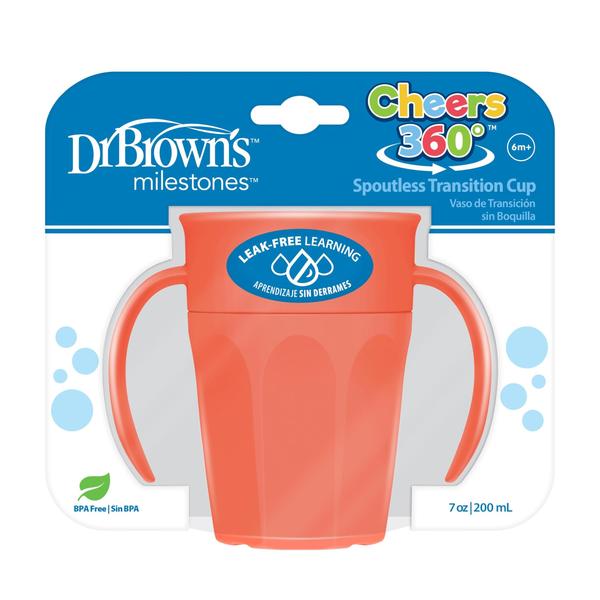 Imagem de Taça Transition Dr. Brown's Milestones Cheers 360 200 ml 6m+