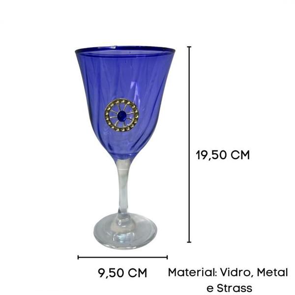 Imagem de Taça ul Santa Sara Cigana Lirio Super Luxo 330 Ml -Vidro