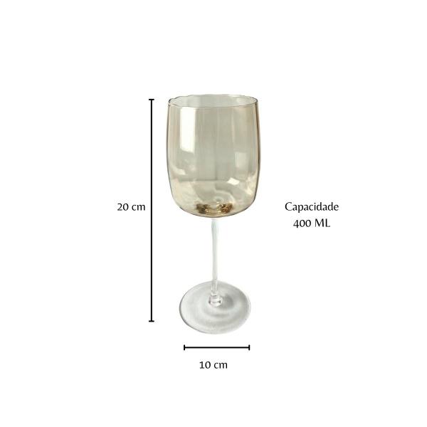 Imagem de Taça vinho branco ambar 400ml haus