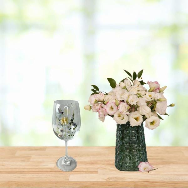 Imagem de Taça vinho branco butterfly 450ml -florarte 