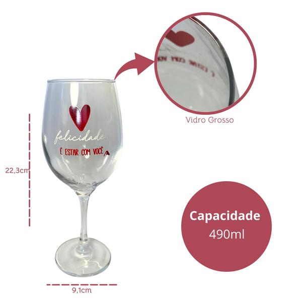 Imagem de Taça Vinho Felicidade - 490ml