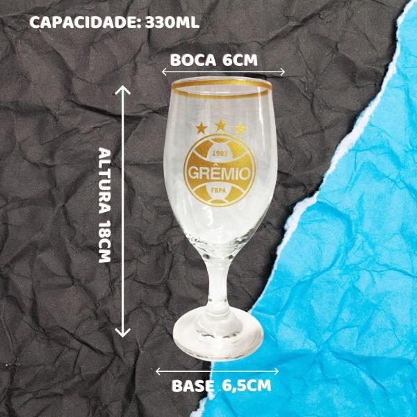 Imagem de Taça Windsor 330Ml Cerveja Coquetel Chopp Bar Grêmio Série