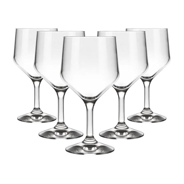 Taças para Água Vidro 300ml SM Buffet Conjunto 5 Peças Nadir Figueiredo - NADIR FIGUEREIDO