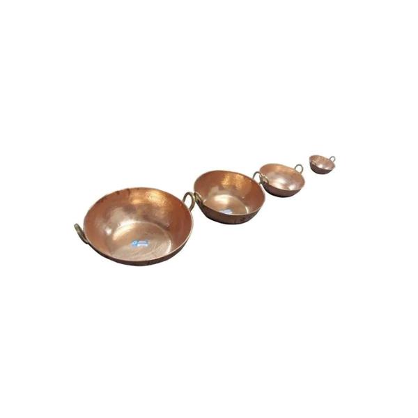 Tacho De Cobre Puro De 25 Litro 52cm Diâmetro - Metal Arte Imagem de Tacho De Cobre Puro De 25 Litro 52cm Diâmetro