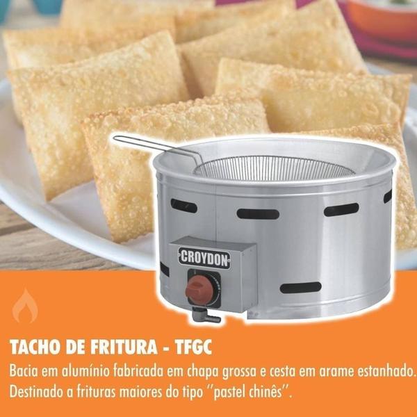 Imagem de Tacho De Fritura À Gás 7 Litros Baixa Pressão TFGC Croydon