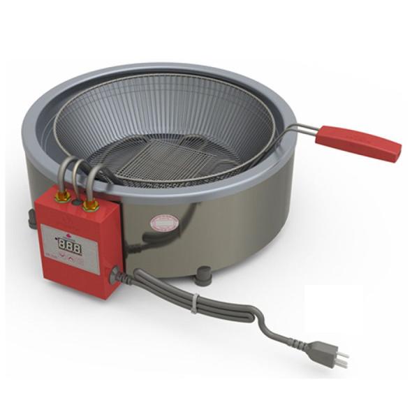 Tacho de Fritura Inox Elétrico 7 Litros PR-70EL Progás 127v Imagem de Tacho de Fritura Inox Elétrico 7 Litros PR-70EL Progás 127v