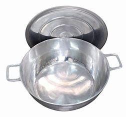 Imagem de Tacho em alumínio fundido - com tampa - panela em aluminio - capacidade 5,20 l - tacho n 30