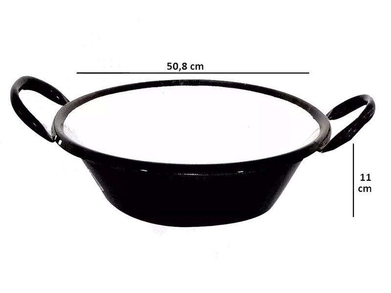 Imagem de Tacho Esmaltado Frituras N 20 P(50,8cm) 14l Fritania 013006