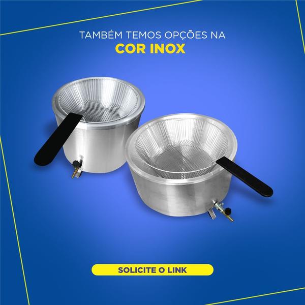 Imagem de Tacho Fritador a Gas 3 Litros Inox Zepper ZP03G