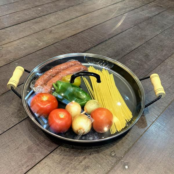 Tacho Tipo Arado 32cm Aço Carbono Com Borda P/Porção - Casa Franco Imagem de Tacho Tipo Arado 32cm Aço Carbono Com Borda P/Porção