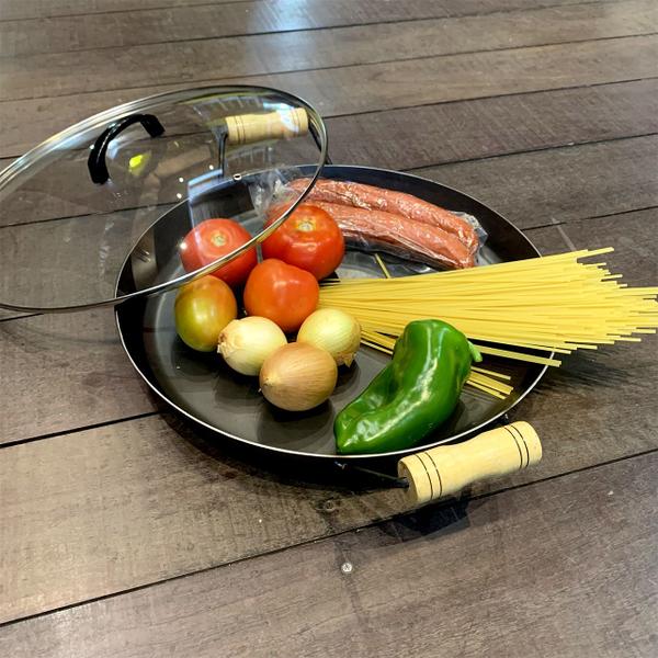Tacho Tipo Arado 32cm Aço Carbono Com Borda P/Porção - Casa Franco Imagem de Tacho Tipo Arado 32cm Aço Carbono Com Borda P/Porção