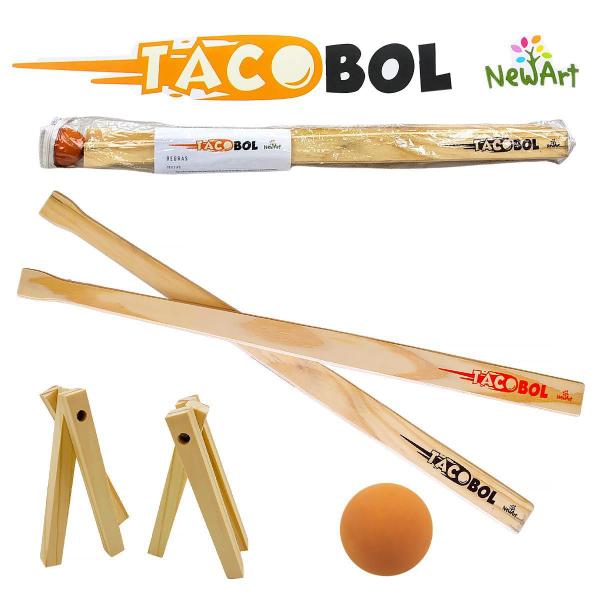 Imagem de Tacoball Jogo De Madeira Newart Brinquedo Educativo Bets