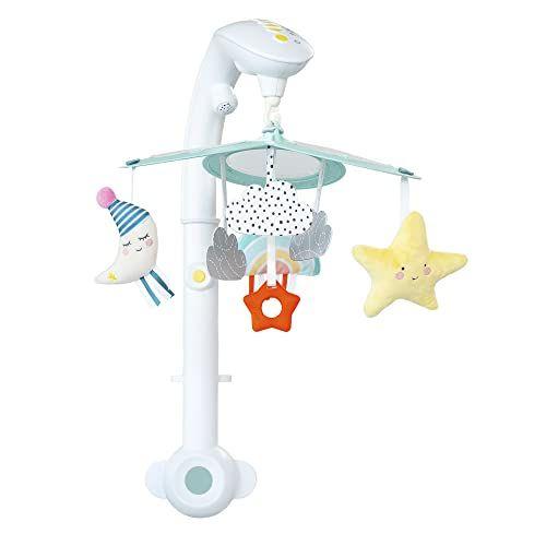 Imagem de Taf Toys Sweet Dreams Mini Moon Crib Mobile com música suave e luzes. Incluindo Projetor de Luz Estrela 30 Minutos de Melodias Calmantes Clássicas e Brinquedos Suaves Pendurados Brinquedos de Berçário para Bebês Recém-Nascidos