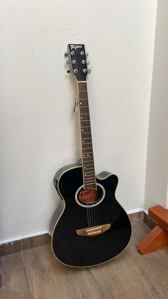 Imagem de TAGIMA VIOLAO AÇO DALLAS ACOUSTIC PRETO COM CAPA cod 21131