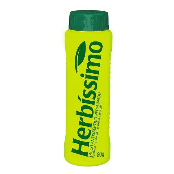 Imagem de Talco Antisseptico Perfumado 80g Herbissimo