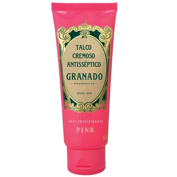 Imagem de Talco Cremoso Antisseptico Granado Pink 100G