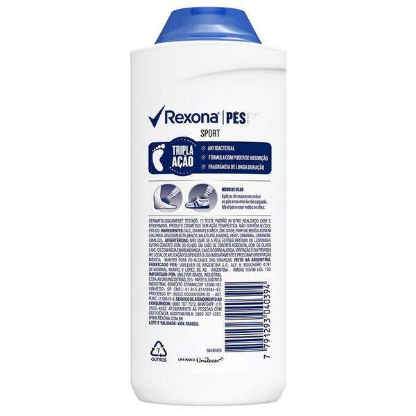 Imagem de Talco Desodorante para os Pés Rexona Sport 100g