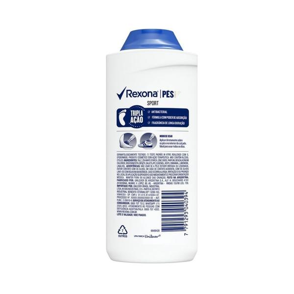 Imagem de Talco Desodorante Rexona Para os Pés Sport 100g