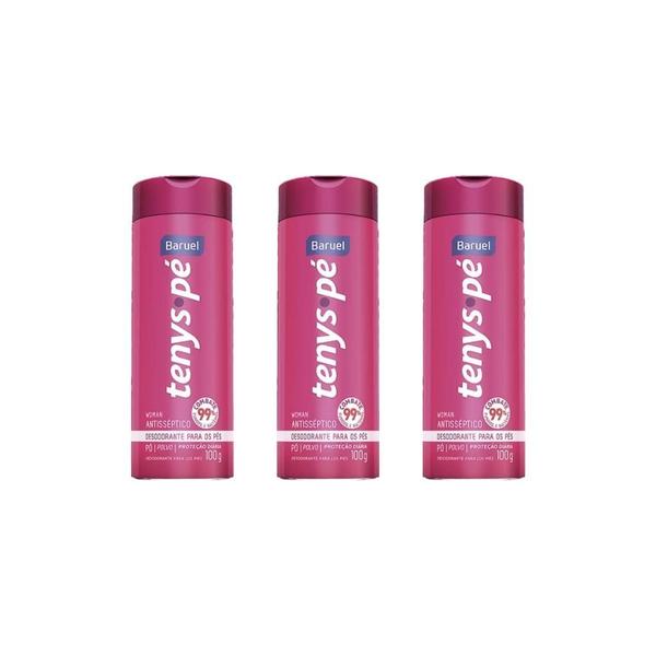 Imagem de Talco Pes Tenys Pe Baruel Po 100G Woman-Kit C/3Un