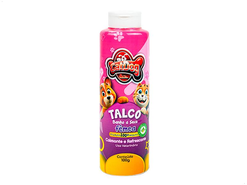 Imagem de Talco Vegano Banho A Seco Cães Refrescante 100G - Fêmea